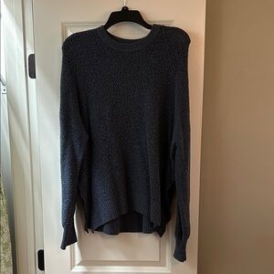 Old Navy Blue Crew Neck Sweater Lightweight and Relaxed Fit